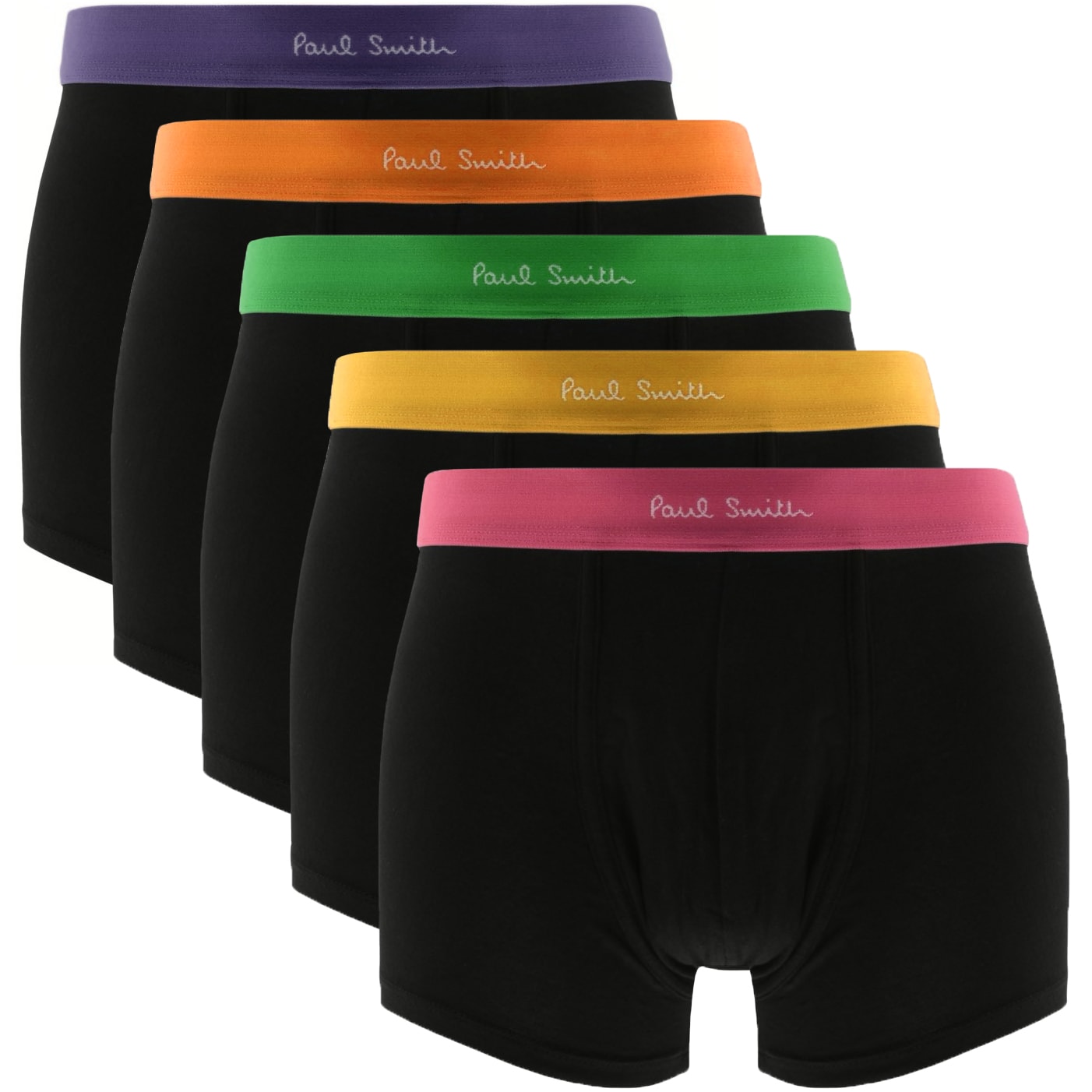 Alternative Image for ProductPS By Paul Smith Five Pack Trunks Black1